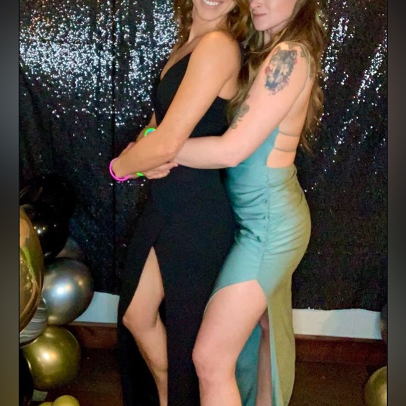 New Year’s Eve/formal Windsor Dress in slate gray/blue - Picture 10 of 10